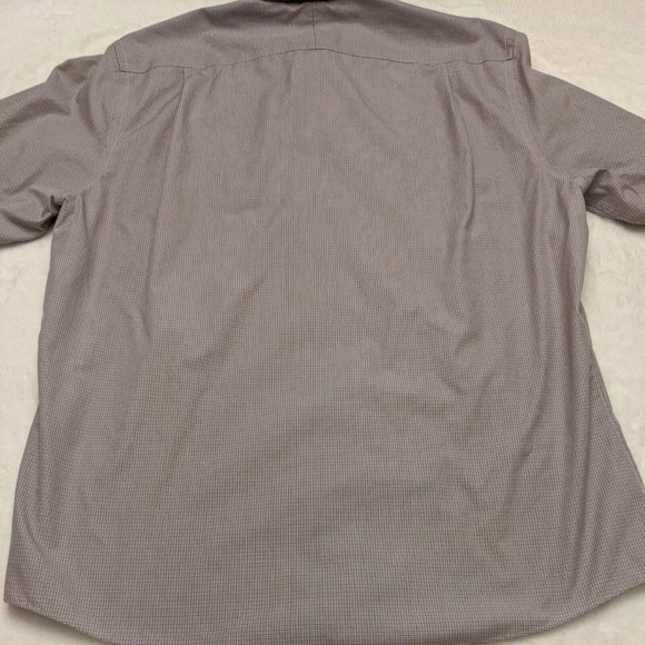 Jos.A.Bank 1905 Men's Tailored Fit Non-Iron Dress Shirt. Size 17.5-34. Plaid - Picture 9 of 10